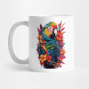 Tropical Parrot Vibes Tee! Mug